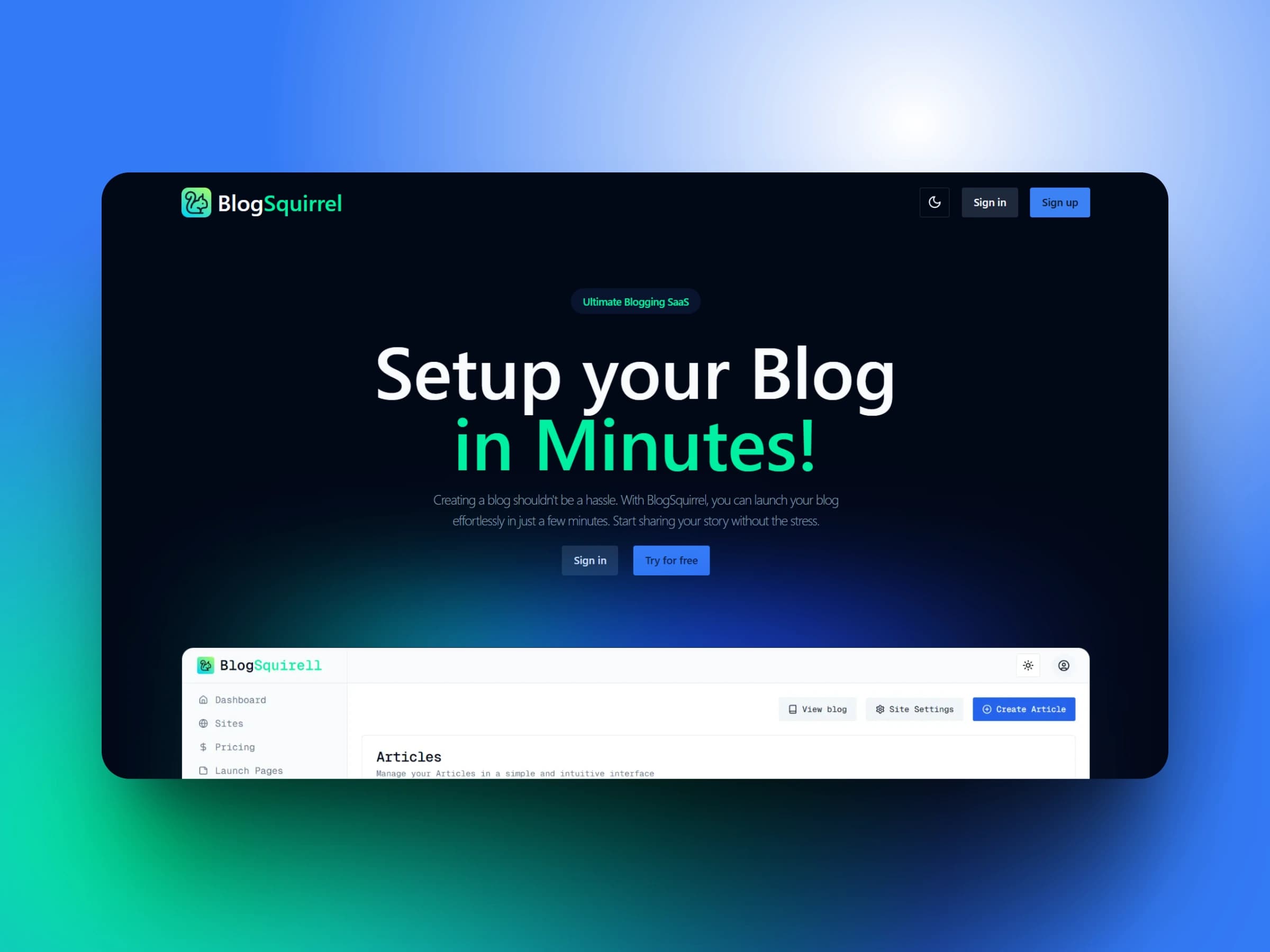 Blog Squirrel