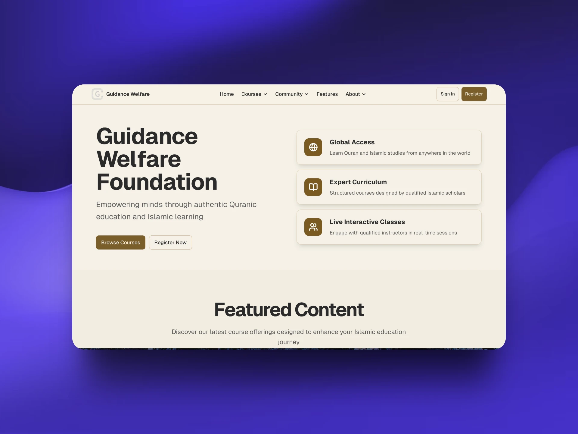 Guidance Welfare Foundation